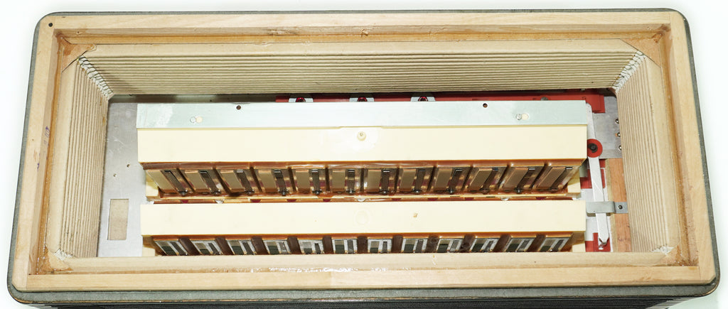 Weltmeister Stella Accordion 80 Bass made in Germany, New Straps Soft Case for Gift, Keyboard Piano Accordian Musical Instrument, 2661