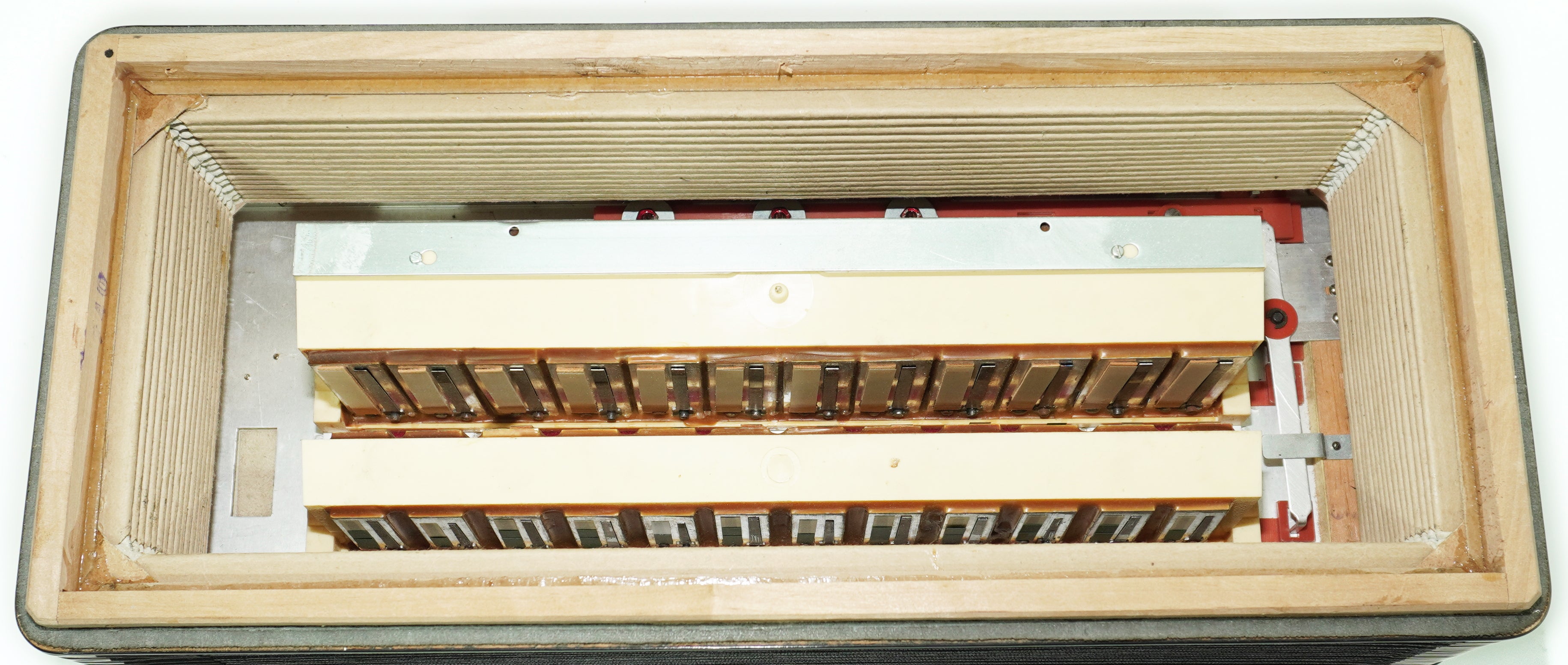 Weltmeister Stella Accordion 80 Bass made in Germany, New Straps Soft Case for Gift, Keyboard Piano Accordian Musical Instrument, 2661