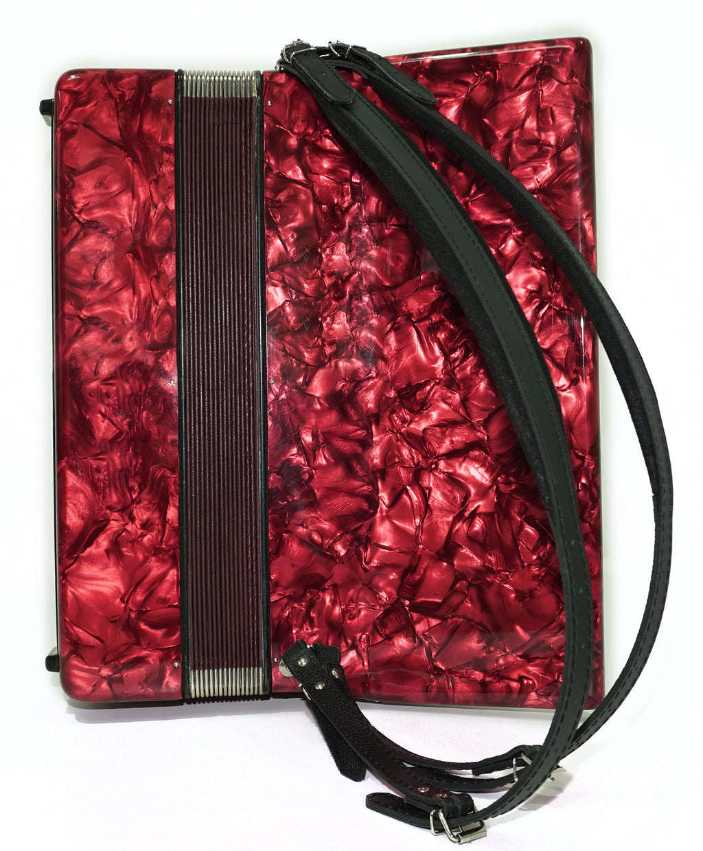 Royal Standard Full Size Piano Accordion 120 Bass made in Germany, Concert Akkordeon for Adults, New Straps and Soft Bag for Gift, 2666