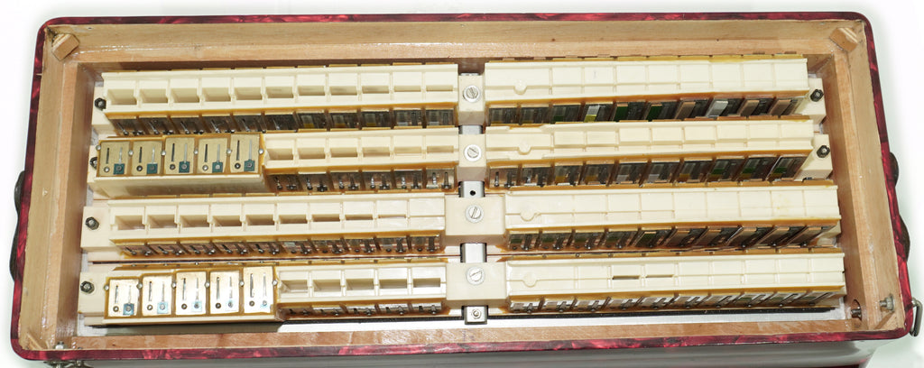 Royal Standard Full Size Piano Accordion 120 Bass made in Germany, Concert Akkordeon for Adults, New Straps and Soft Bag for Gift, 2666