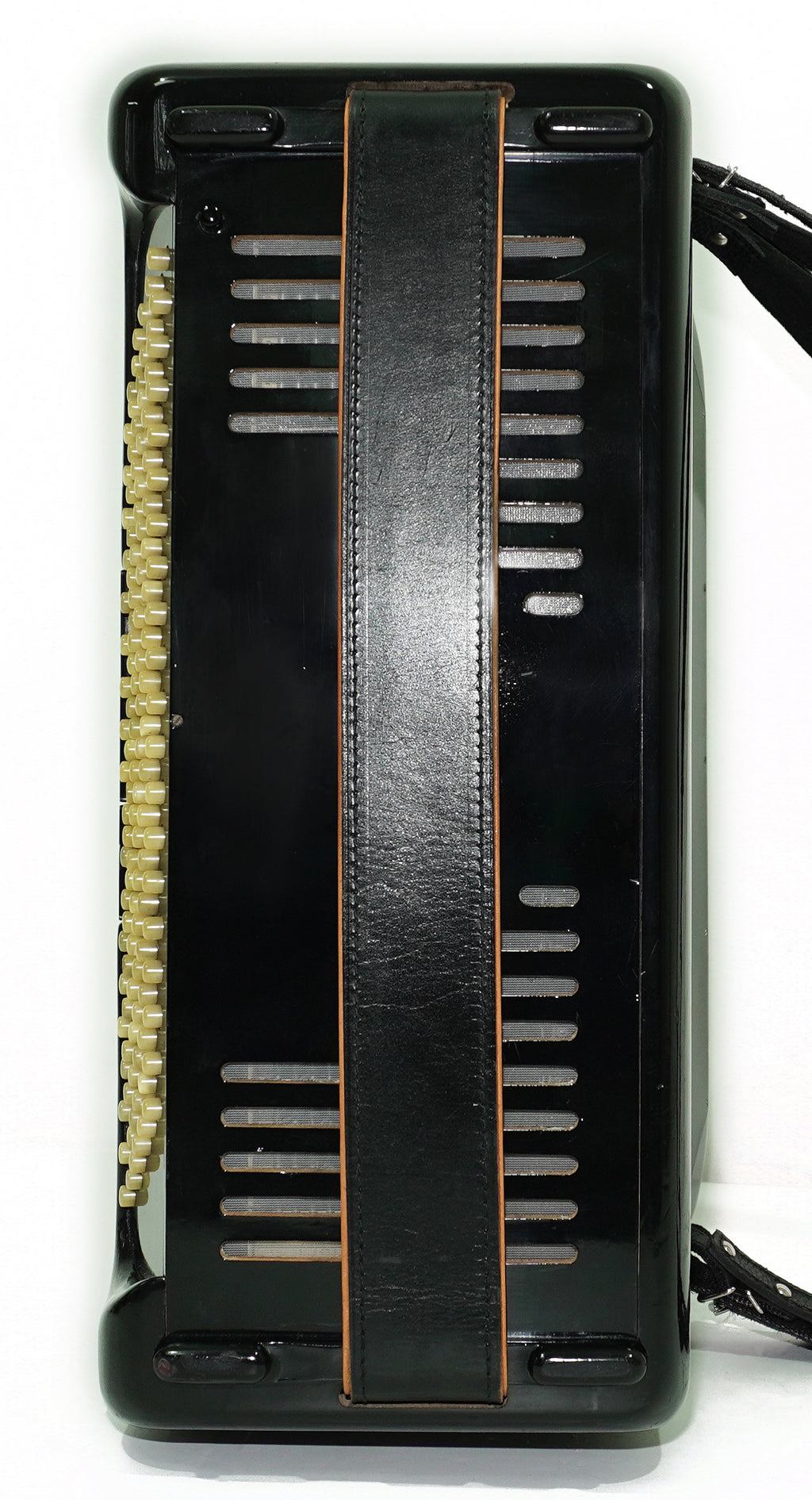 Vintage Hohner Accordina VII C Griff Knopfakkordeon 120 Bässe, hergestellt in Deutschland, mit neuen Riemen, Original Accordeon de Botones, 2671