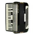 Hohner Atlantic III Piano Accordion 120 Bass, made in Germany, Straps and Soft Bag, Vintage Original Musical Instrument, 2672