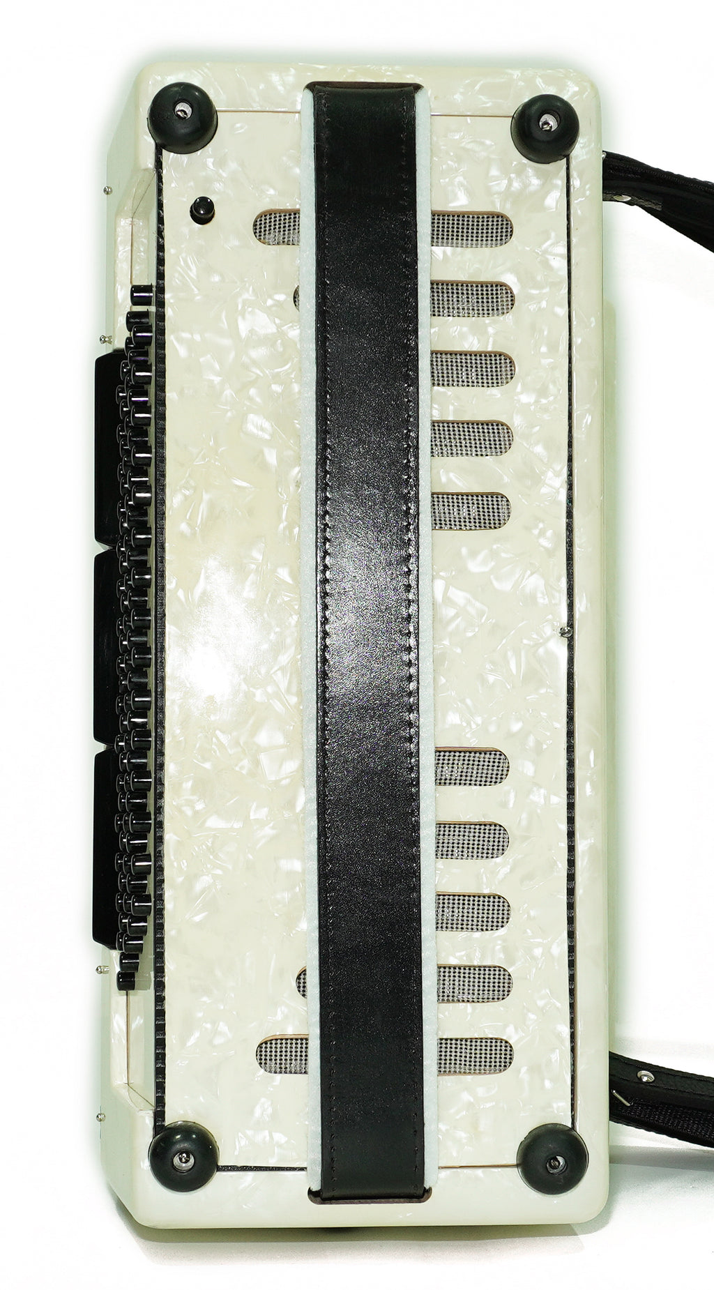 German Piano Accordion 80 Bass Monika, New Straps and Soft Case for Gift, Keyboard Accordian Musical Instrument, 2673