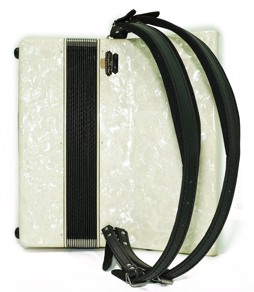 German Piano Accordion 80 Bass Monika, New Straps and Soft Case for Gift, Keyboard Accordian Musical Instrument, 2673