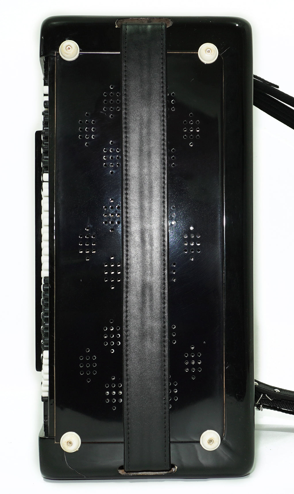 Converter Bayan Rubin 3 Free Bass and Stradella, 120 Bass Button Accordion, Vintage Russian Bayan Accordian, with Straps and Soft Case, 2676
