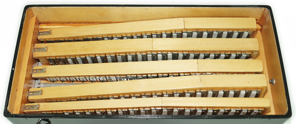 Converter Bayan Rubin 3 Free Bass and Stradella, 120 Bass Button Accordion, Vintage Russian Bayan Accordian, with Straps and Soft Case, 2676