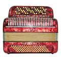 Vintage Hohner Accordina II C Griff Button Accordion 96 Bass, made in Germany, with New Straps and Hard Case, Original Accordeone de Botones, 2686