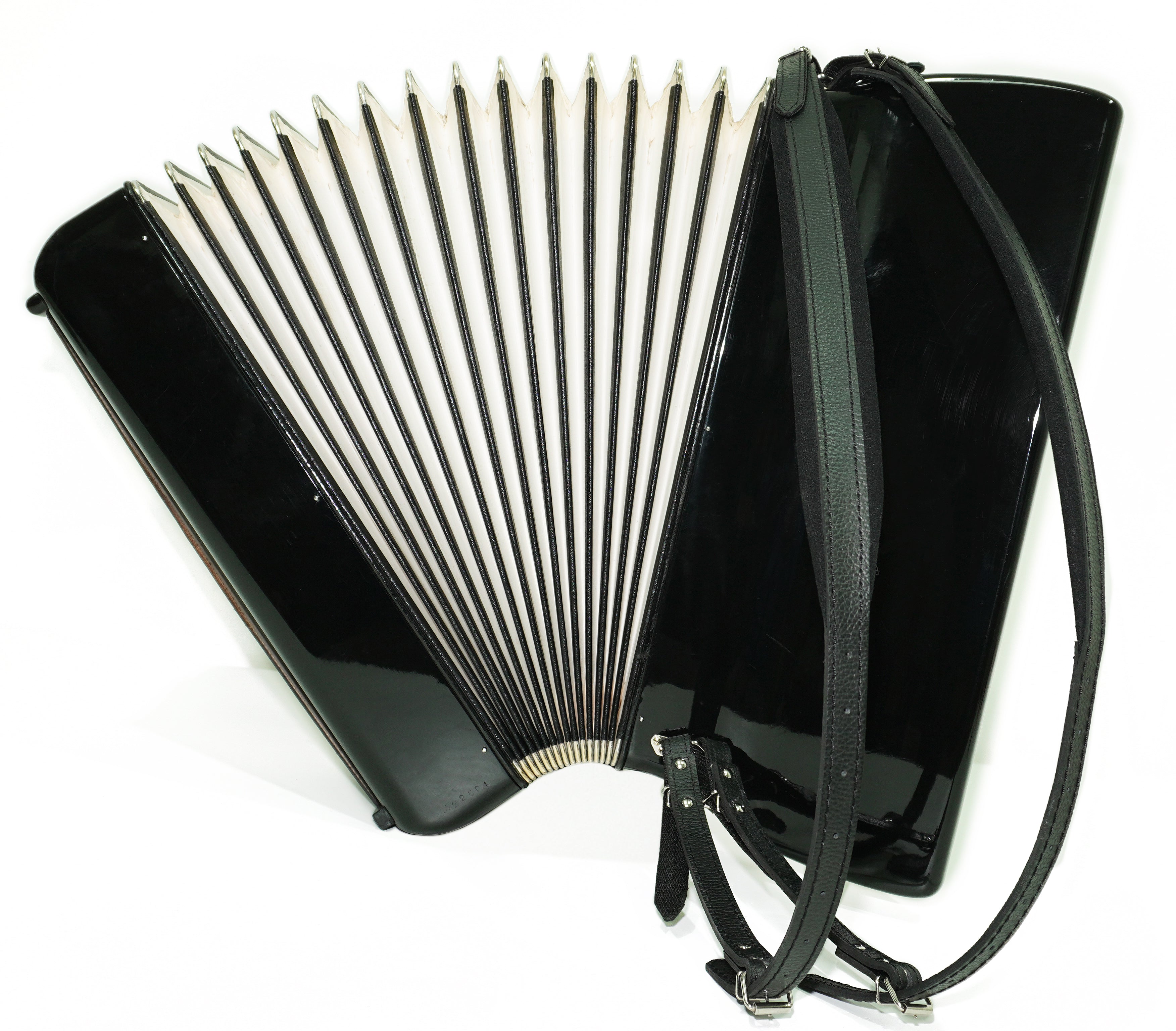 Hohner Tango VIM Accordion 120 Bass, made in Germany, Vintage Piano Accordion, incl. New Straps and Soft Case, 2694