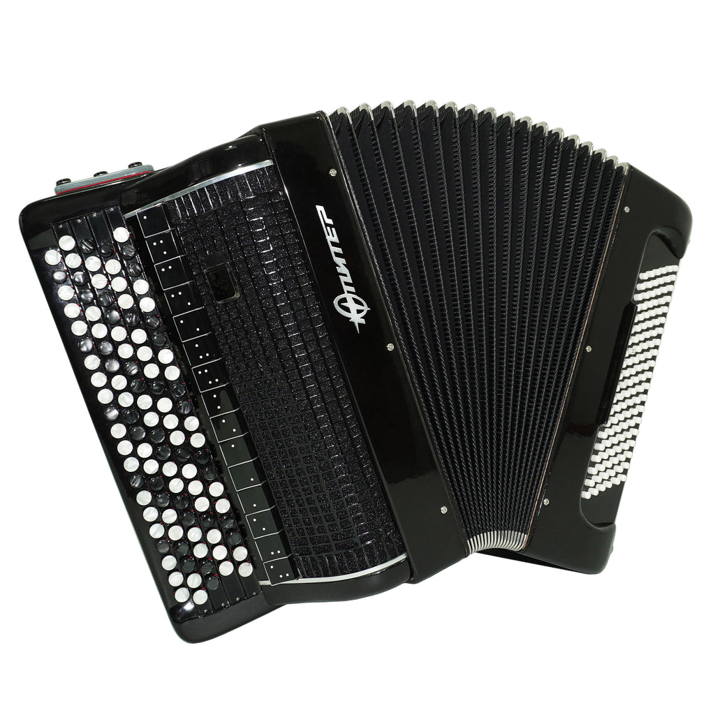 Jupiter Lux Button Accordion 120 Bass 5 Row Concert Bayan B Griff Double Cassotto Converter Free Bass and Stradella, The Best Professional Musical Instrument! 2691