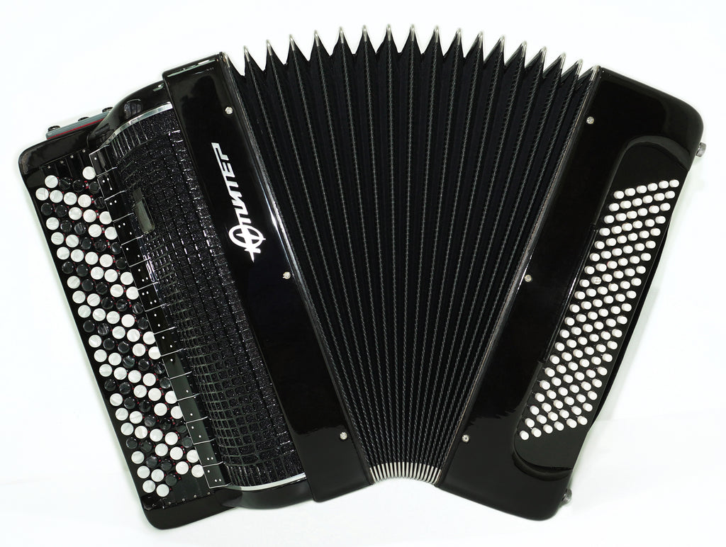 Jupiter Lux Button Accordion 120 Bass 5 Row Concert Bayan B Griff Double Cassotto Converter Free Bass and Stradella, The Best Professional Musical Instrument! 2691