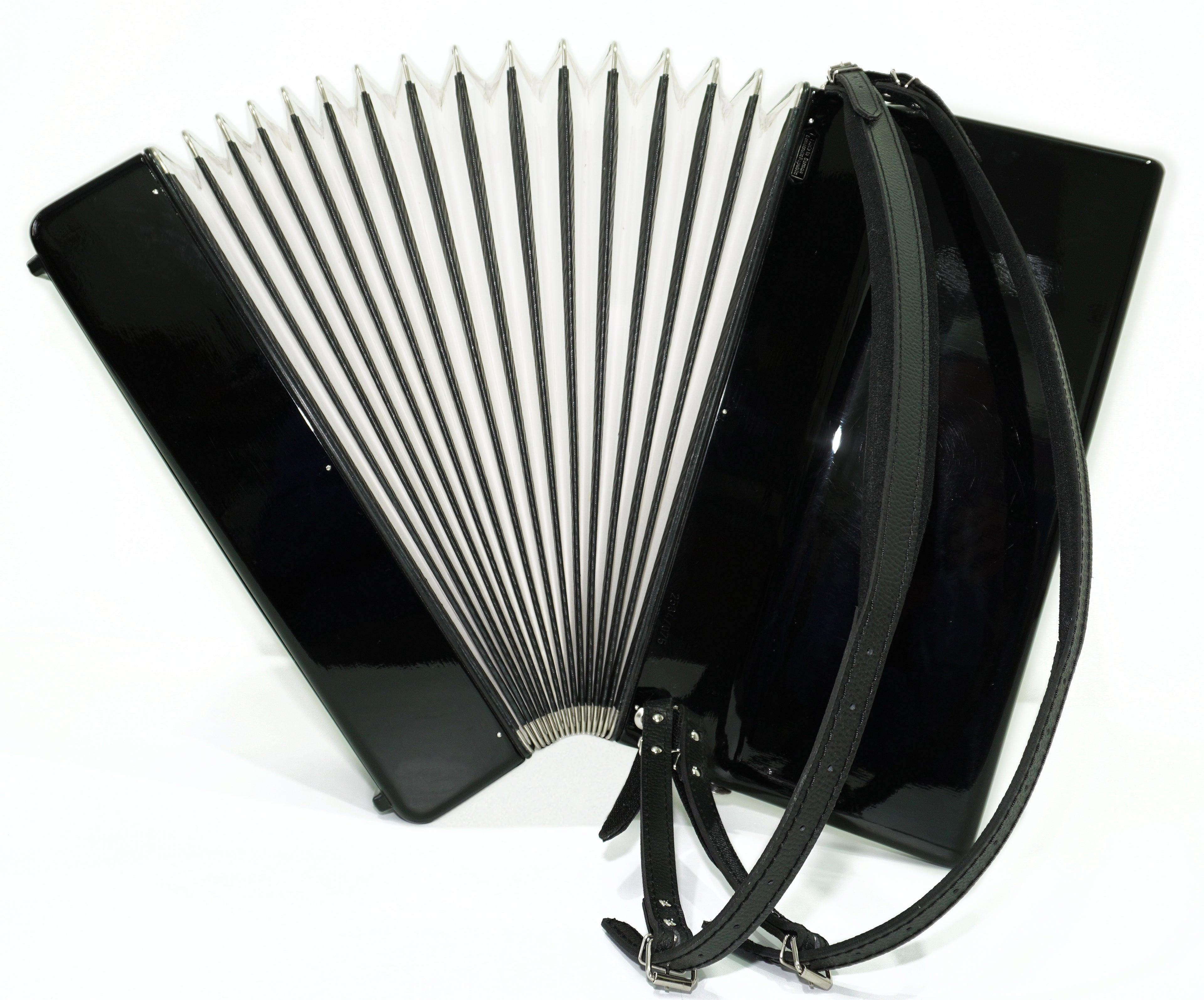 Close to New! Full Size Weltmeister Meteor Accordion 120 bass made in Germany, Concert Piano Akkordeon for Adults, Straps and Hard Case, 2696