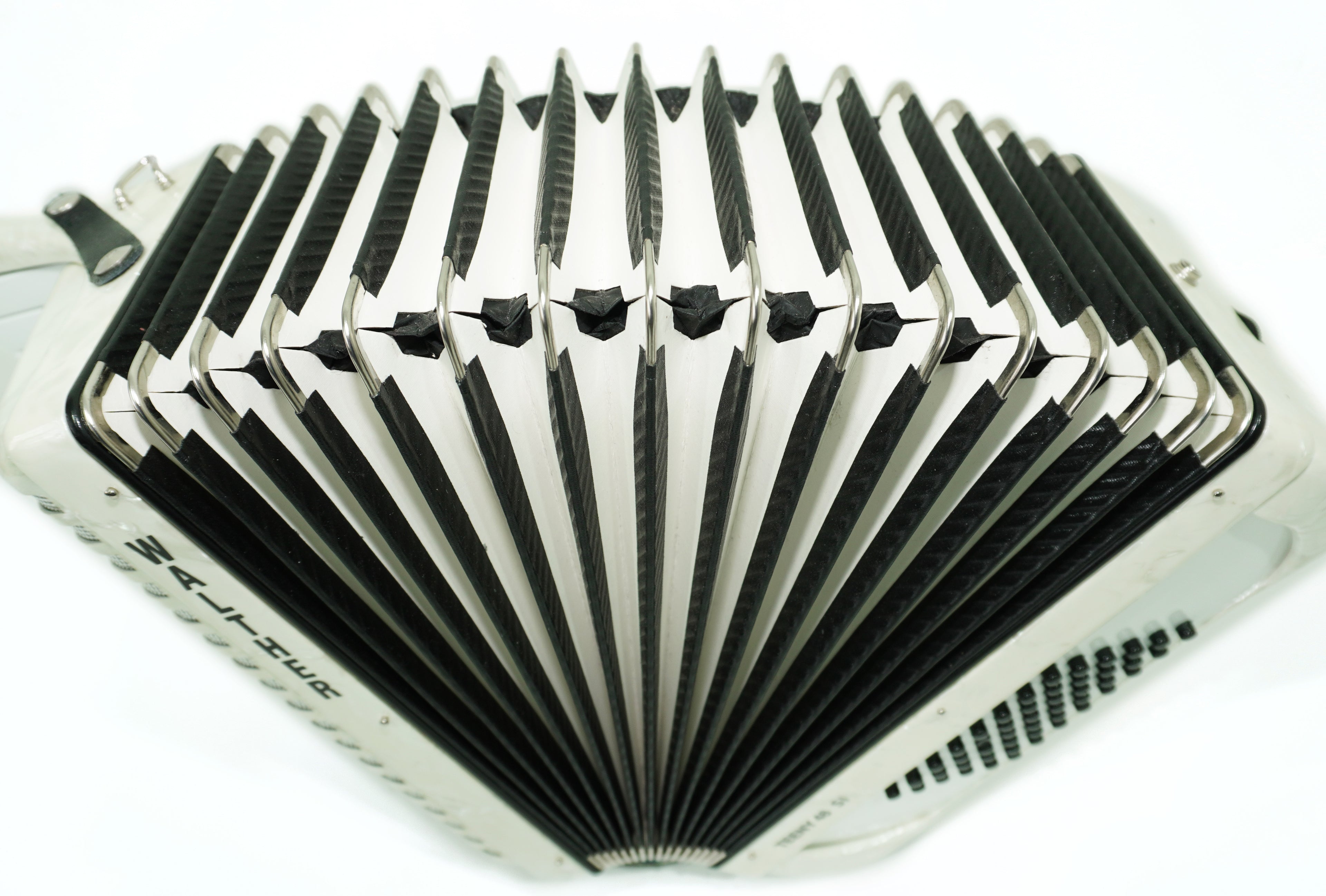 Close to New! Walther Teeny 48 Bass Lightweight Piano Accordion, German Akkordeon for Beginners Children Kids, Straps, Hard Case, 2697