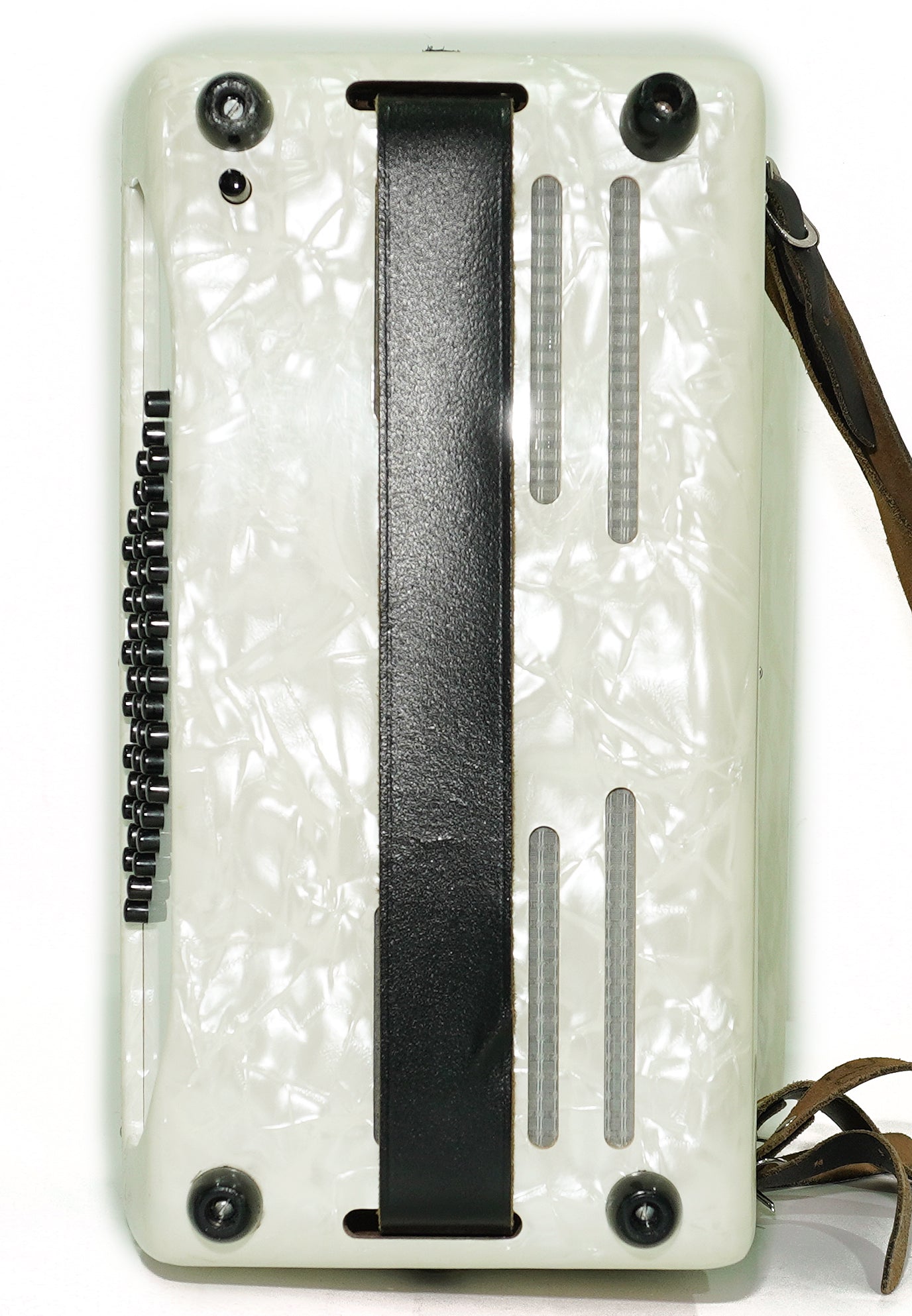 Close to New! Walther Teeny 48 Bass Lightweight Piano Accordion, German Akkordeon for Beginners Children Kids, Straps, Hard Case, 2697