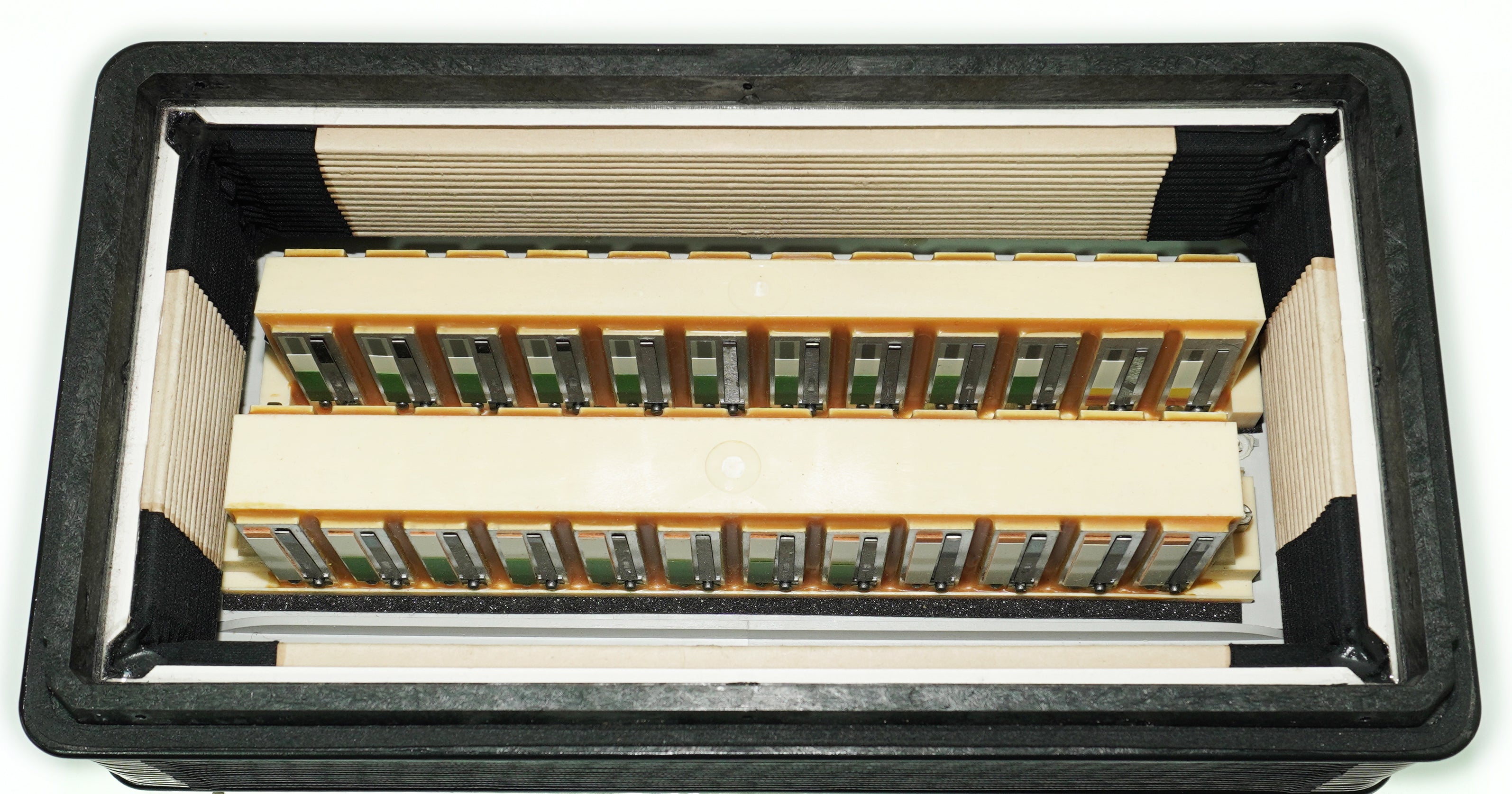 Close to New! Walther Teeny 48 Bass Lightweight Piano Accordion, German Akkordeon for Beginners Children Kids, Straps, Hard Case, 2697