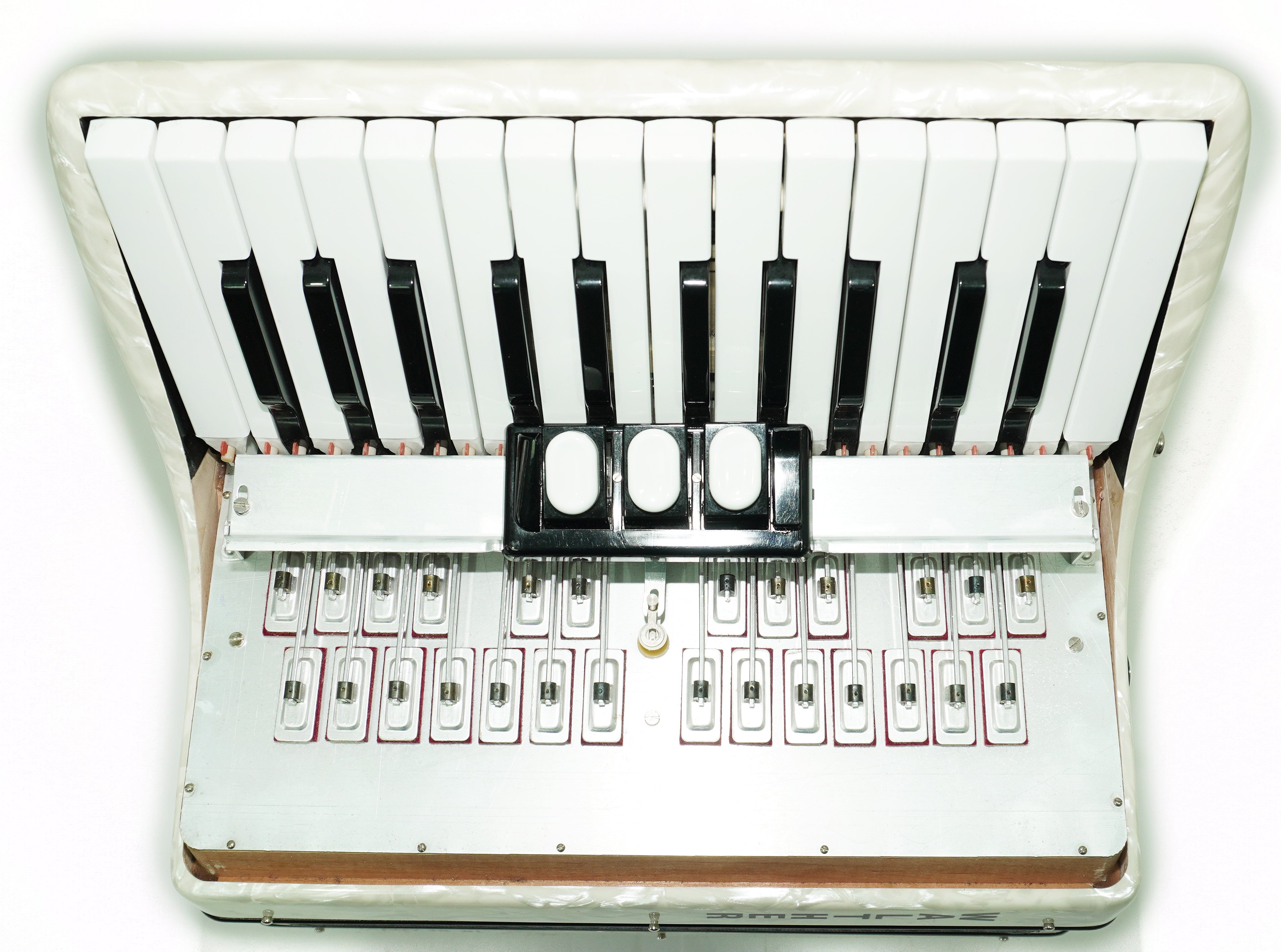 Close to New! Walther Teeny 48 Bass Lightweight Piano Accordion, German Akkordeon for Beginners Children Kids, Straps, Hard Case, 2697