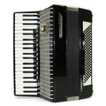 Weltmeister Stella Accordion 120 Bass, German Full Size Keyboard Piano Accordian, New Straps and Soft Bag for Gift, 2703