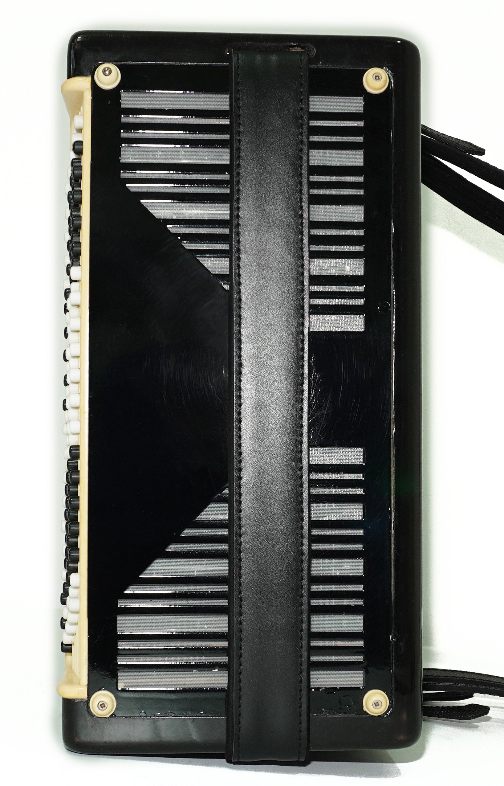 Tulskiy Russian Bayan Etude, 3 Row Chromatic Button Accordion, B System, New Straps and Soft Bag, Soviet Garmoshka Tula, 2700