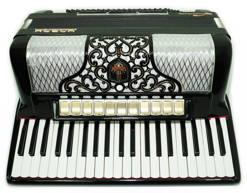 Full Size Horch Accordion 120 Bass, Original Concert Piano Accordion, made in Germany, New Straps and Soft Bag for Gift, Musical Instrument, 2702
