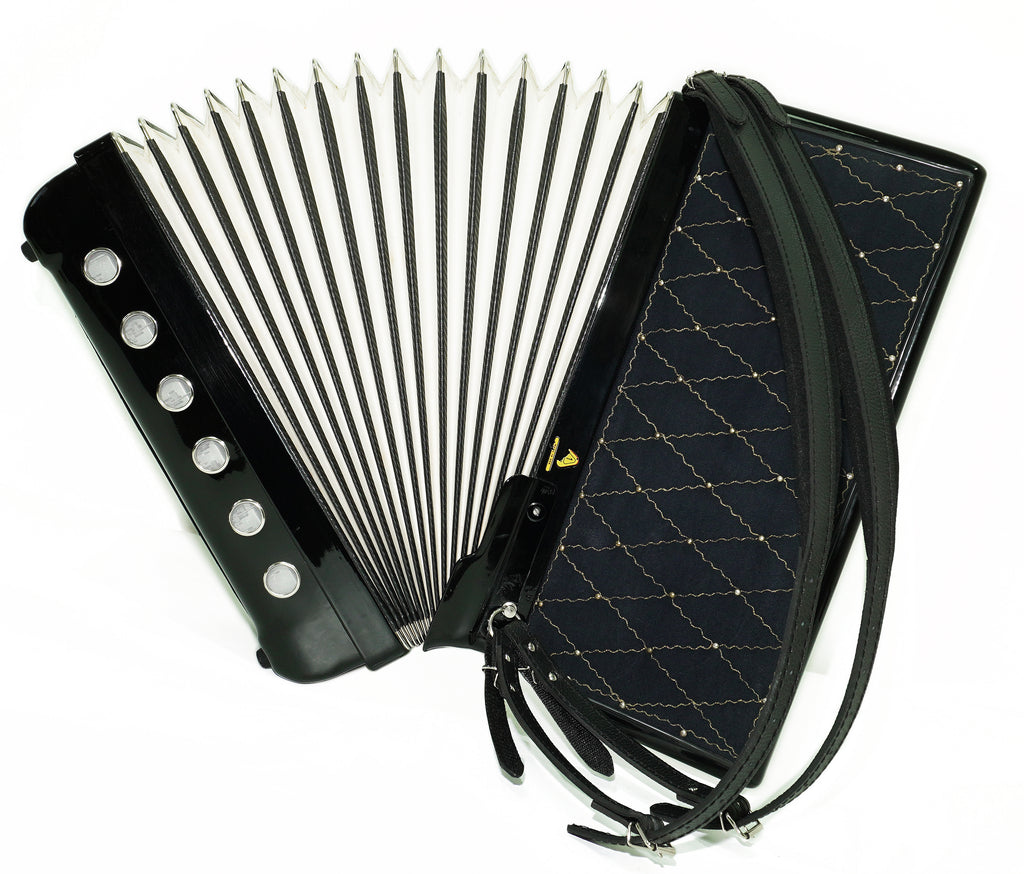 Full Size Horch Accordion 120 Bass, Original Concert Piano Accordion, made in Germany, New Straps and Soft Bag for Gift, Musical Instrument, 2702