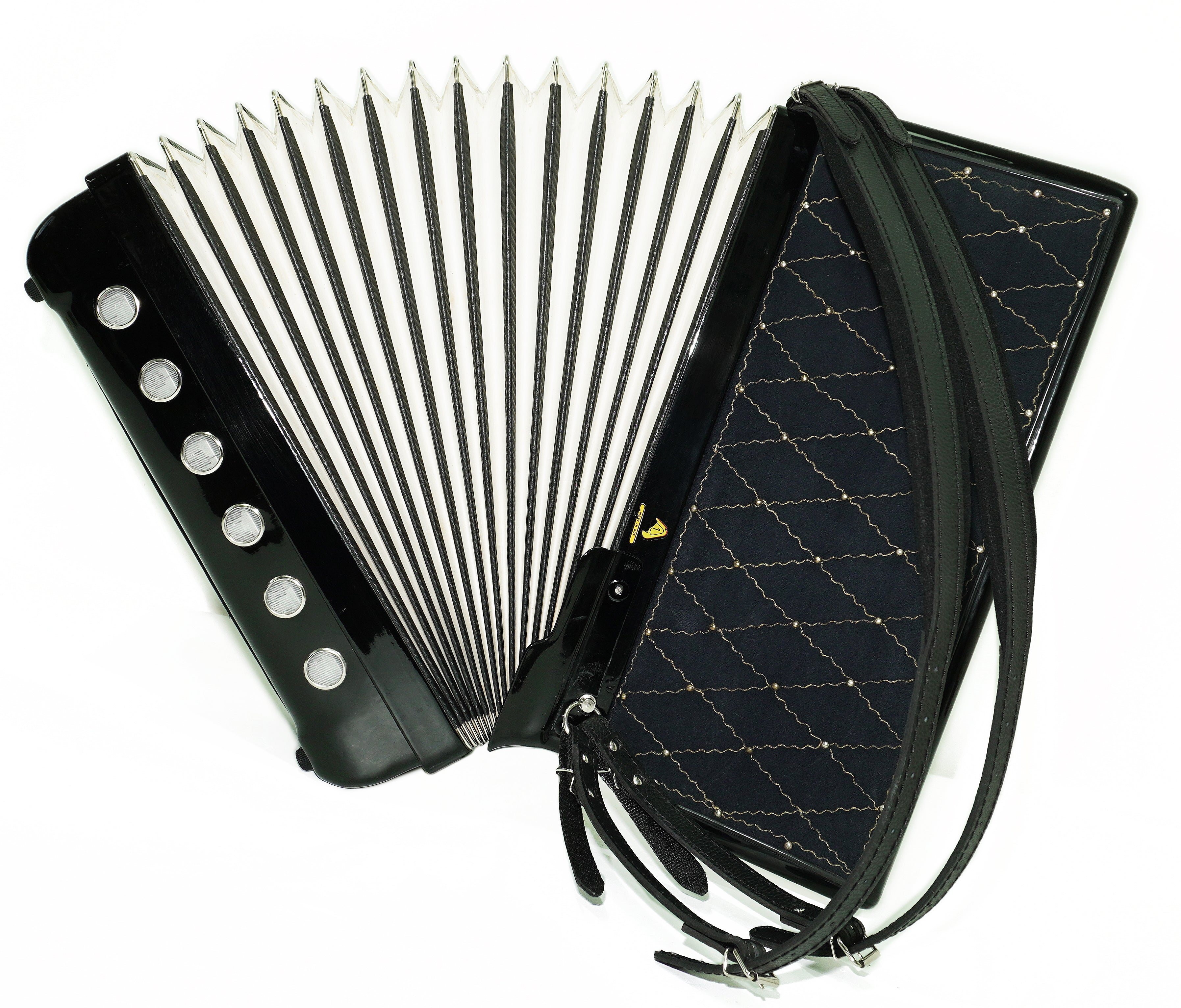 Full Size Horch Accordion 120 Bass, Original Concert Piano Accordion, made in Germany, New Straps and Soft Bag for Gift, Musical Instrument, 2702