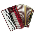 Vintage Weltmeister Stella Accordion 120 Bass, Old German Keyboard Piano Accordian, New Straps and Soft Bag for Gift, 2709