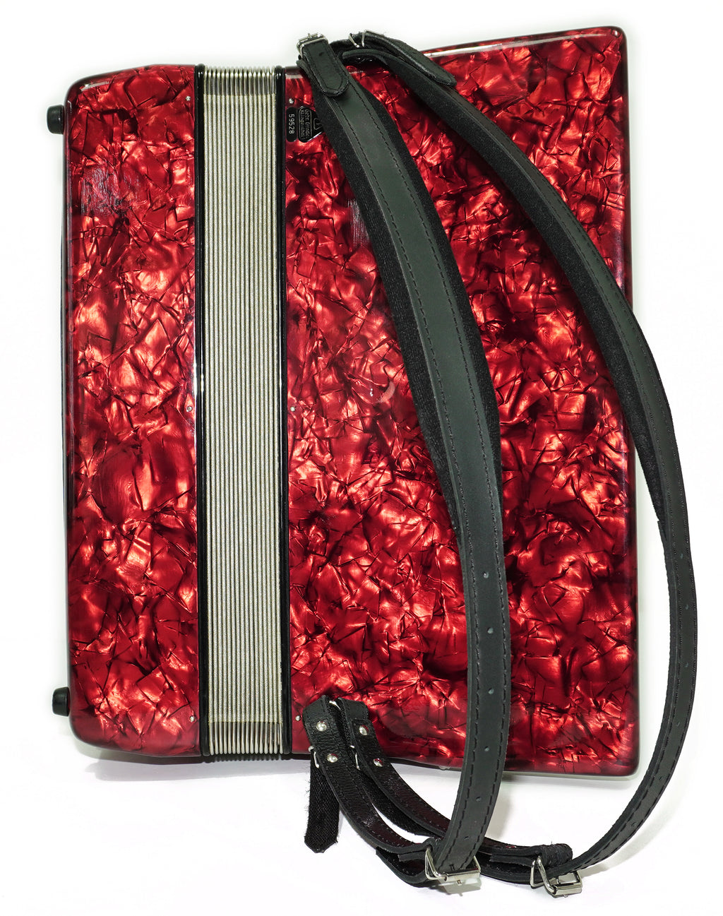 Professional Barcarole Prominenz Piano Accordion 120 Bass, made in Germany, Straps and Case, 2708