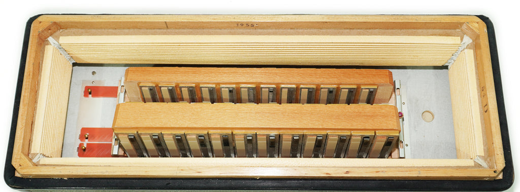 Professional Barcarole Prominenz Piano Accordion 120 Bass, made in Germany, Straps and Case, 2708