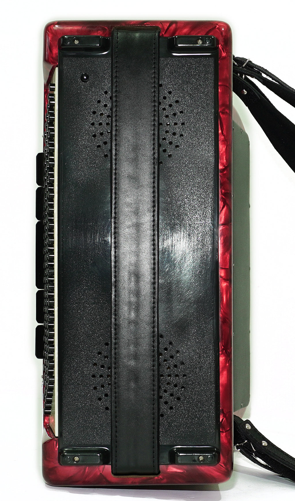 Weltmeister Grandina Button Accordion 120 Bass, made in Germany, 5 Row Bayan B Griff, Straps and Case, Vintage Professional Accordion, 2704