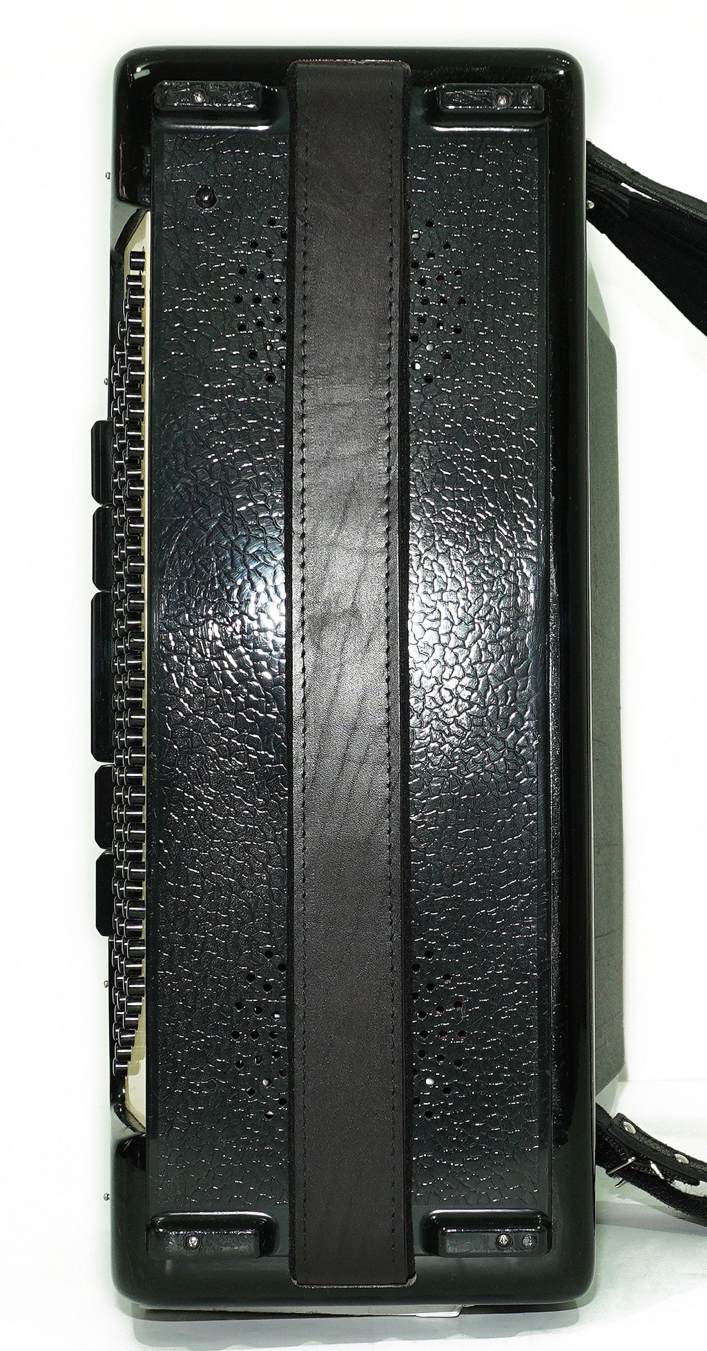 Vintage Weltmeister Grandina Button Accordion 120 Bass, made in Germany, 5 Row Bayan B Griff, Straps and Case, 2707