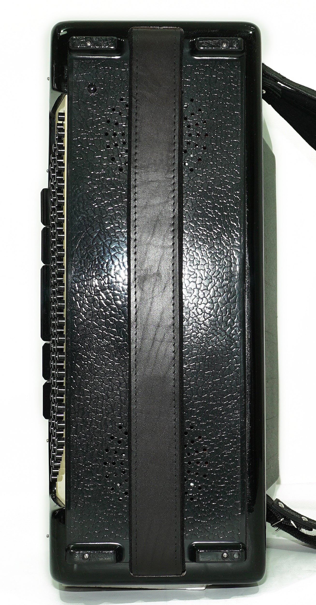 Vintage Weltmeister Grandina Button Accordion 120 Bass, made in Germany, 5 Row Bayan B Griff, Straps and Case, 2707