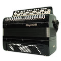 Converter Russian Bayan Free Bass Stradella Tula 201 Button Accordion with New Straps, Great Concert Accordian Tulskiy Knopfakkordeon, 2710