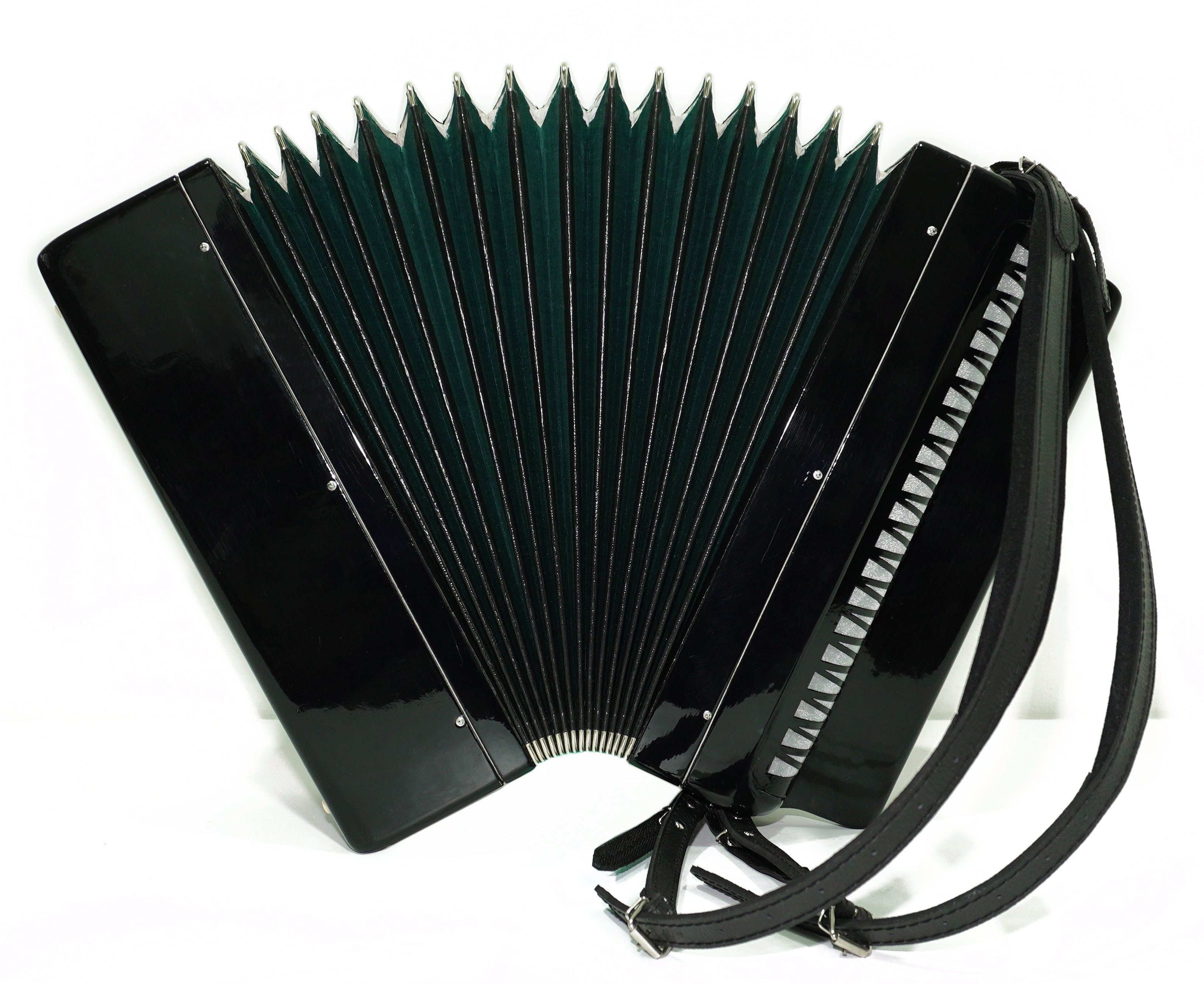 Converter Russian Bayan Free Bass Stradella Tula 201 Button Accordion with New Straps, Great Concert Accordian Tulskiy Knopfakkordeon, 2710