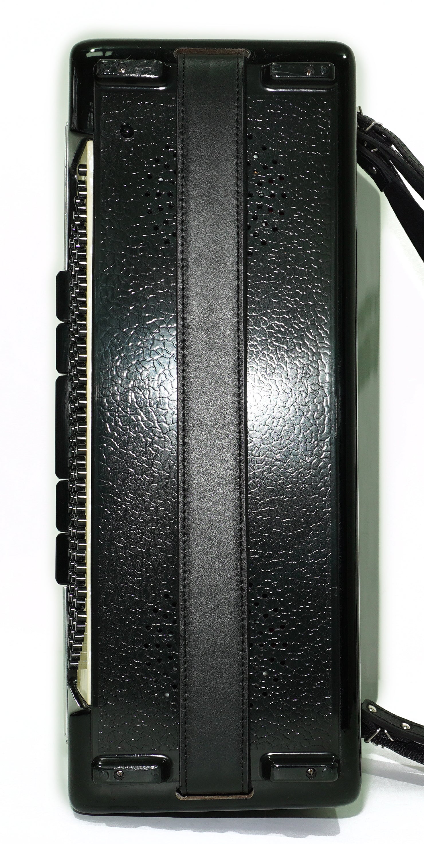 Weltmeister Amigo Accordion 120 Bass, German Full Size Keyboard Piano Accordian, New Straps and Soft Bag, 2713