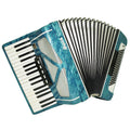 Mriya Piano Accordion 80 Bass Buttons, Ukraine Vintage Keyboard Accordian Musical Instrument, New Straps and Soft Case for Gift, 2727