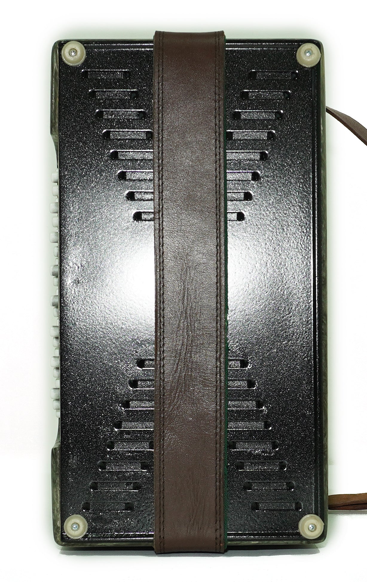 Folk Bayan Garmon Ukraine Marichka, Vintage Button Accordion Harmonica, 23x25 Squeezebox, Old Garmoshka in Tune, 2731