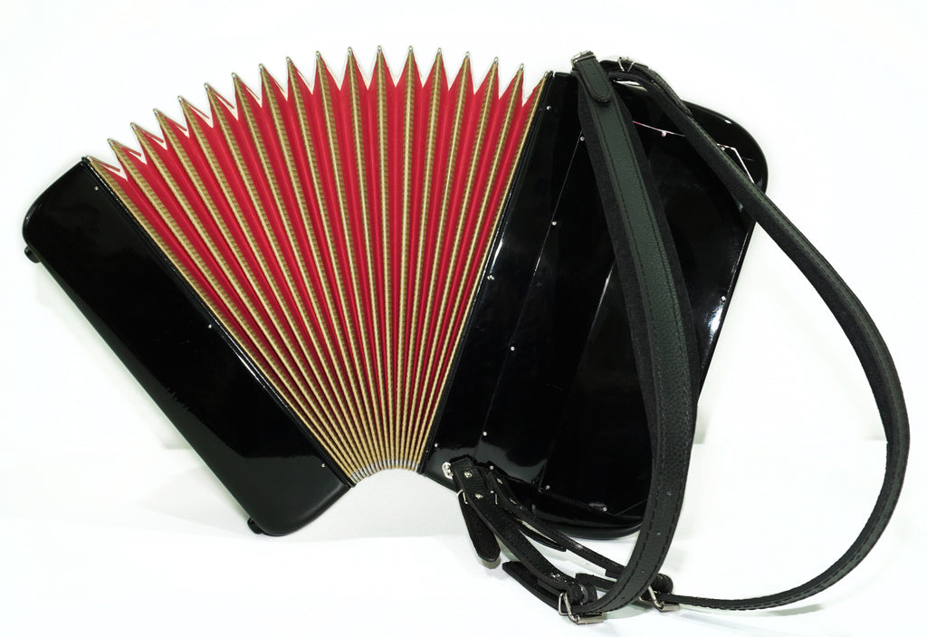 Hohner Riviera III 5 Row Lightweight Button Accordion 96 Bass made in Germany, C Griff, New Straps, Original Accordeone de Botones, 2714