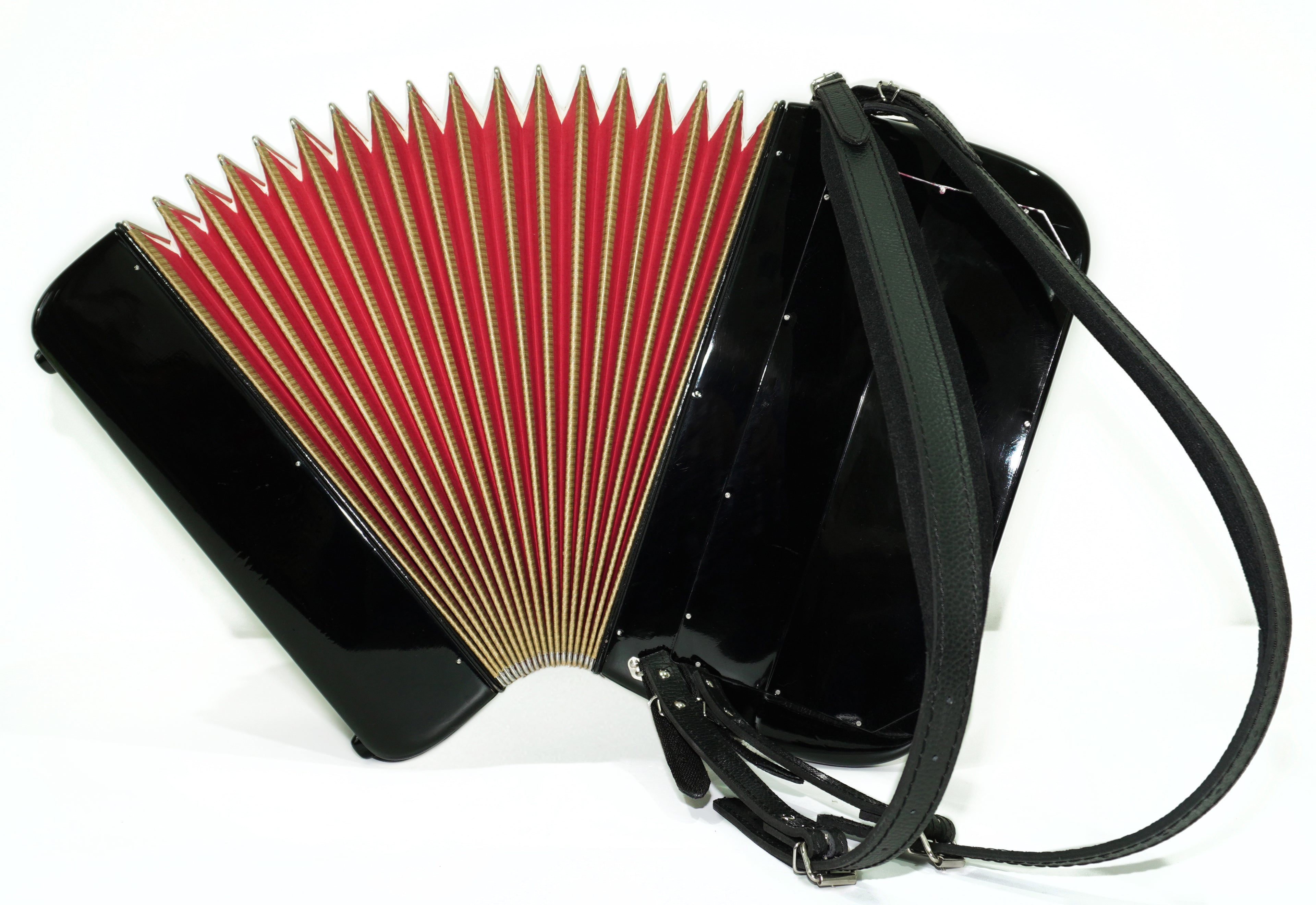 Hohner Riviera III 5 Row Lightweight Button Accordion 96 Bass made in Germany, C Griff, New Straps, Original Accordeone de Botones, 2714