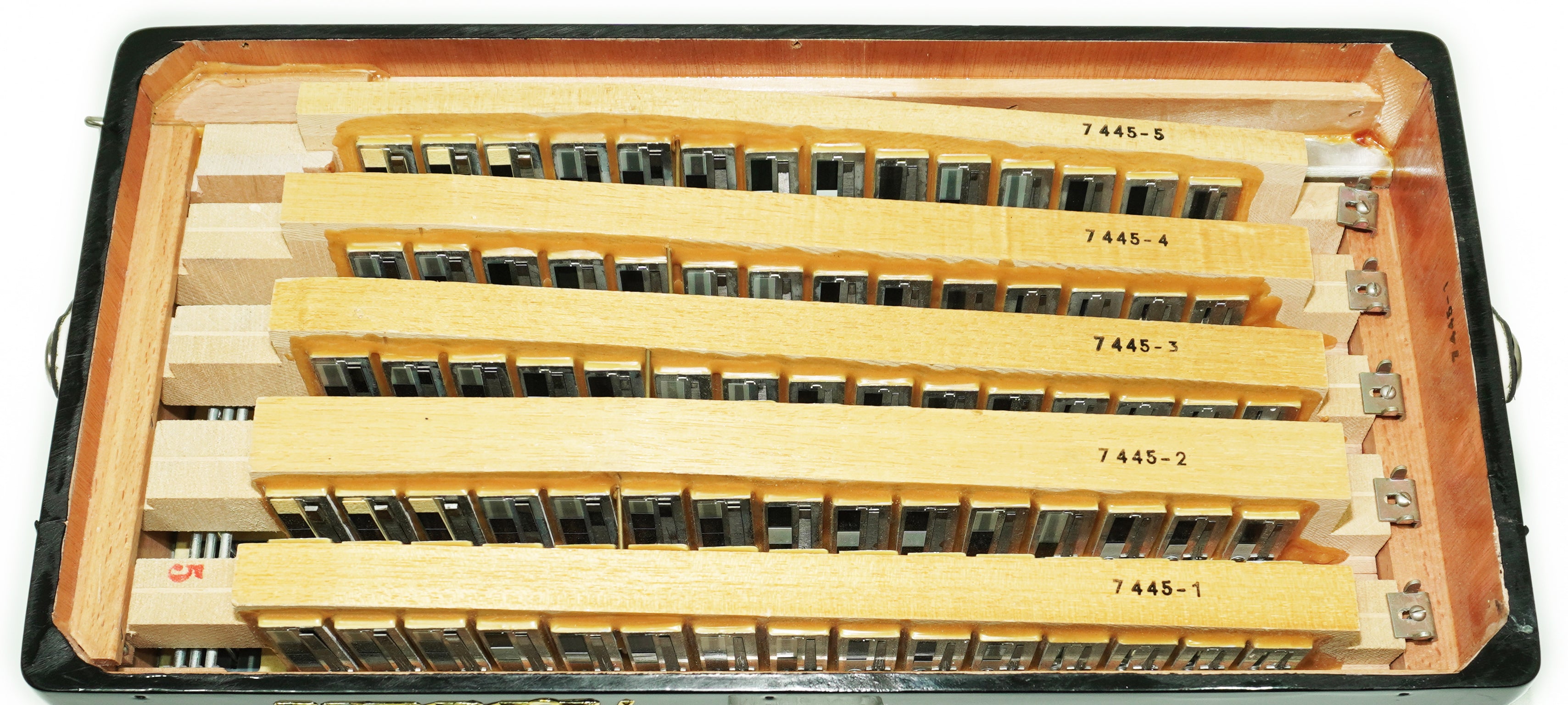 Hohner Riviera III 5 Row Lightweight Button Accordion 96 Bass made in Germany, C Griff, New Straps, Original Accordeone de Botones, 2714