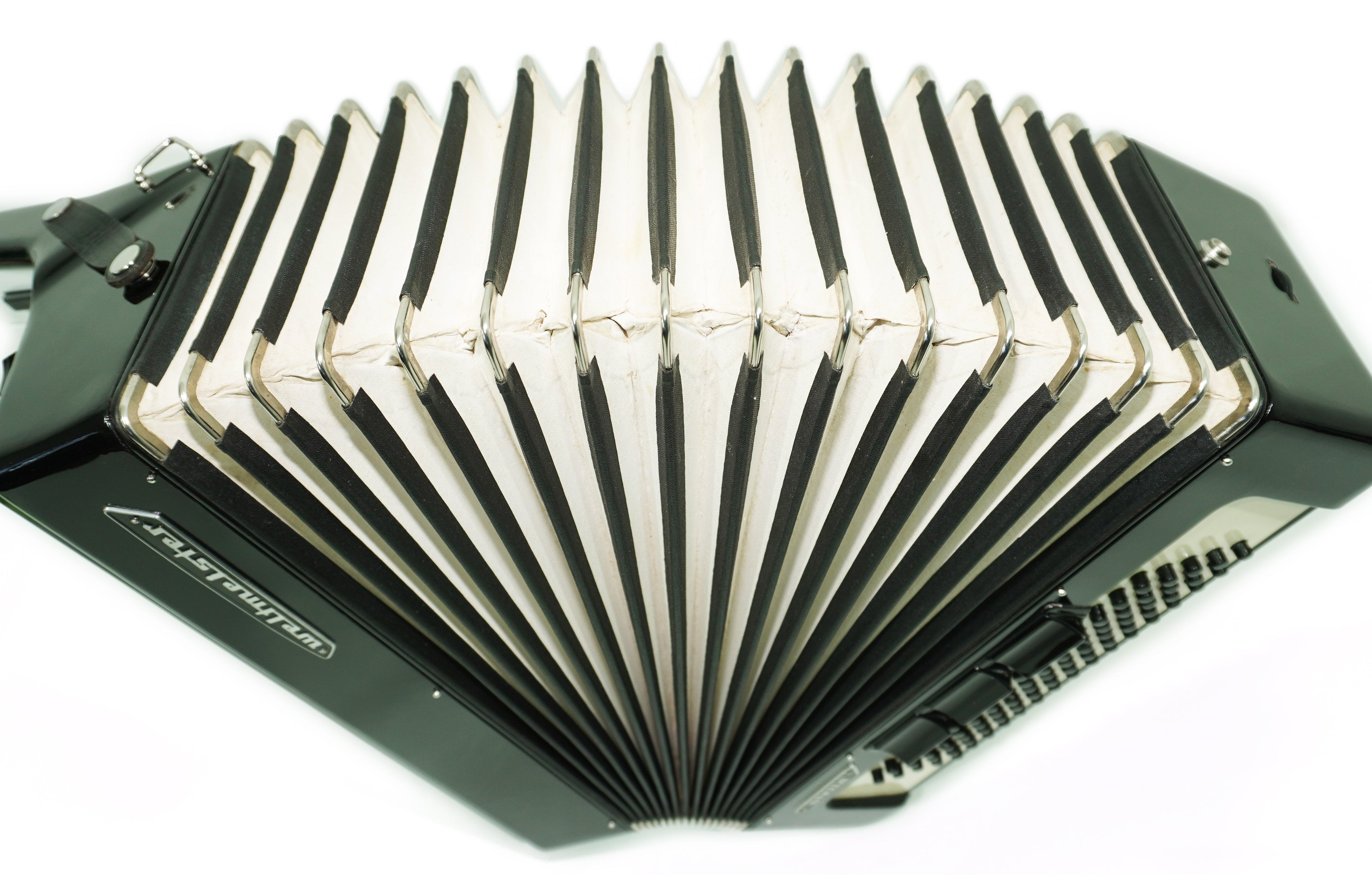 Weltmeister Stella Accordion 80 Bass made in Germany, New Straps Soft Case for Gift, Keyboard Piano Accordian Musical Instrument, 2711
