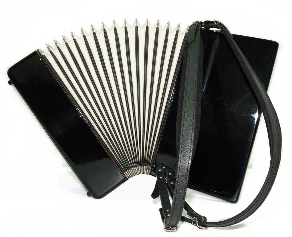 Weltmeister Stella Accordion 80 Bass made in Germany, New Straps Soft Case for Gift, Keyboard Piano Accordian Musical Instrument, 2711