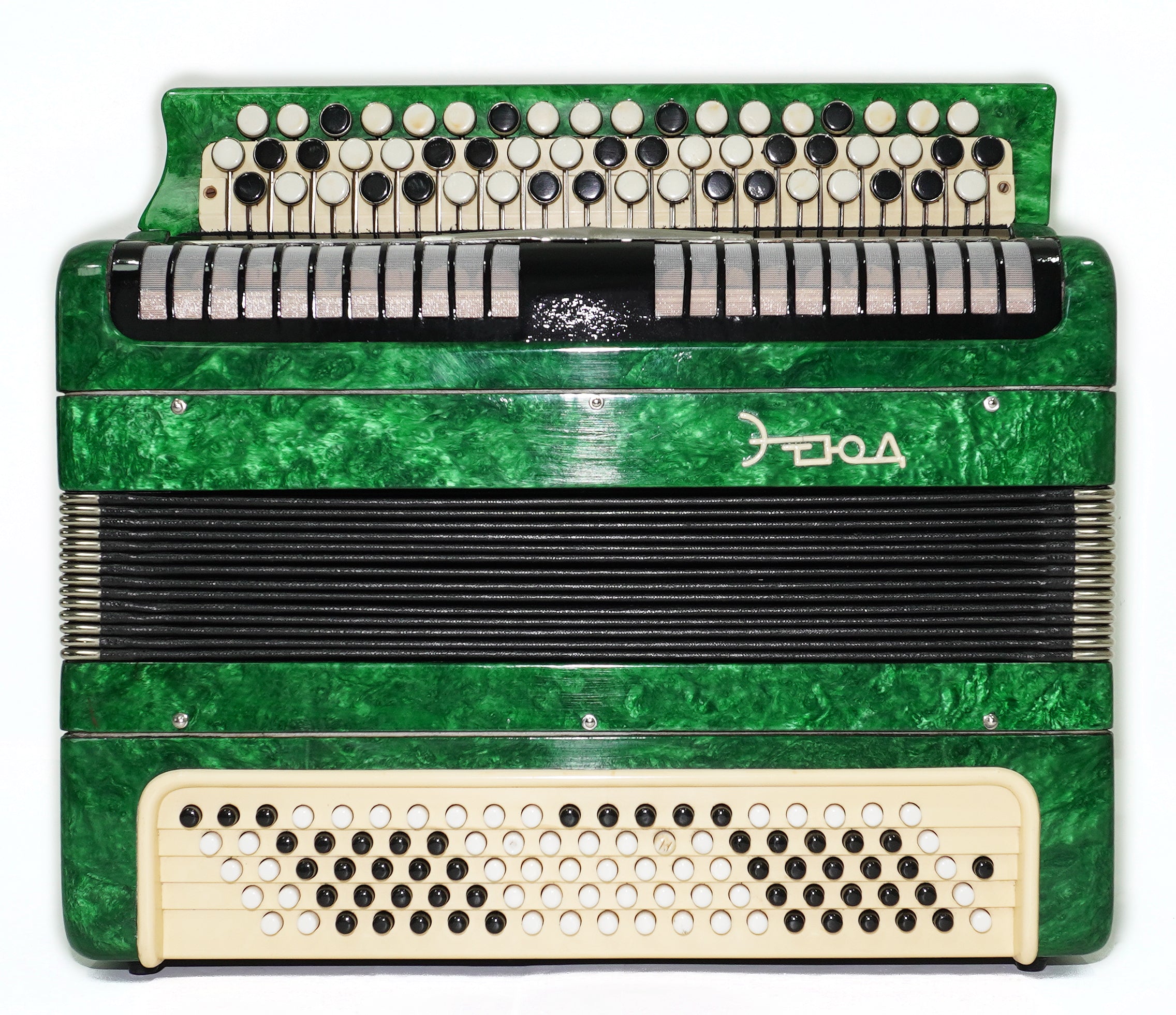 Etude Tulskiy Russian Bayan, 3 Row Chromatic Button Accordion 100 bass, New Straps and Soft Case for Gift, Acordeone de Botones, 2712