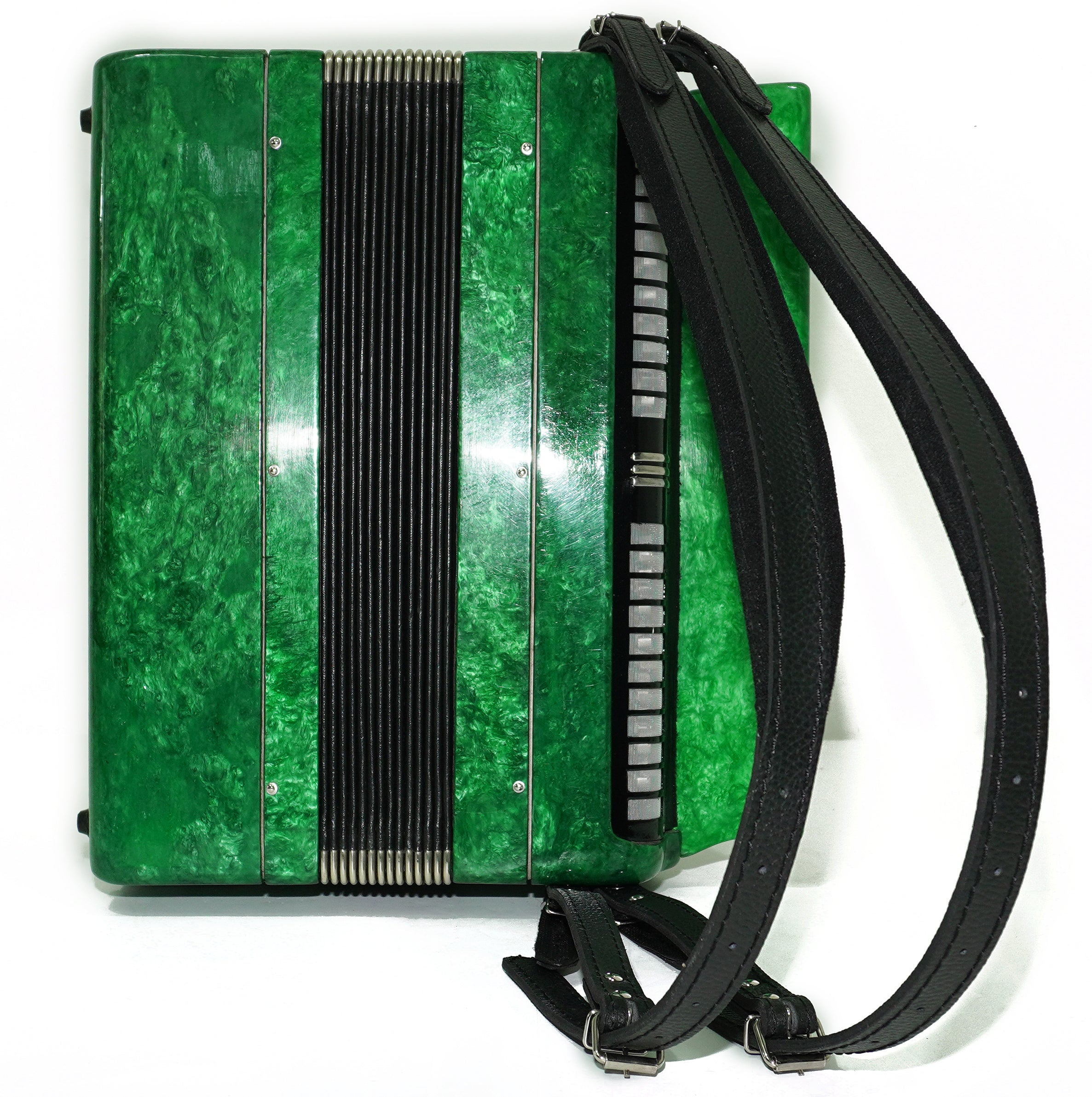Etude Tulskiy Russian Bayan, 3 Row Chromatic Button Accordion 100 bass, New Straps and Soft Case for Gift, Acordeone de Botones, 2712