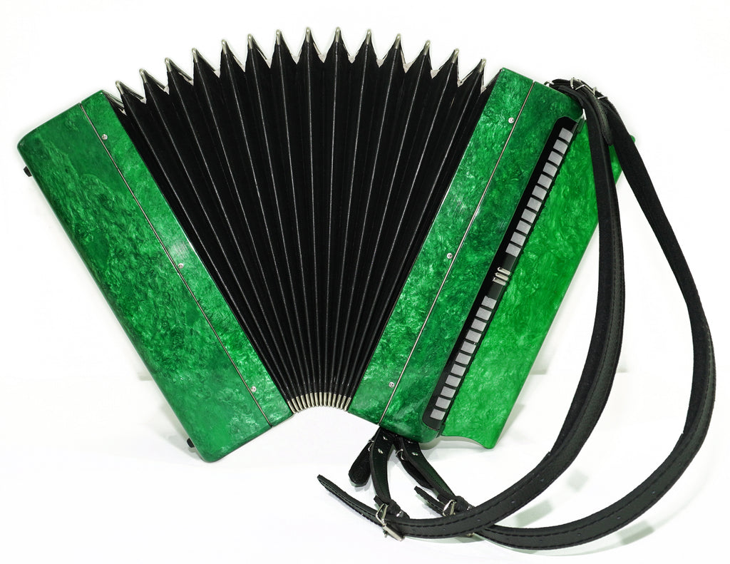 Etude Tulskiy Russian Bayan, 3 Row Chromatic Button Accordion 100 bass, New Straps and Soft Case for Gift, Acordeone de Botones, 2712