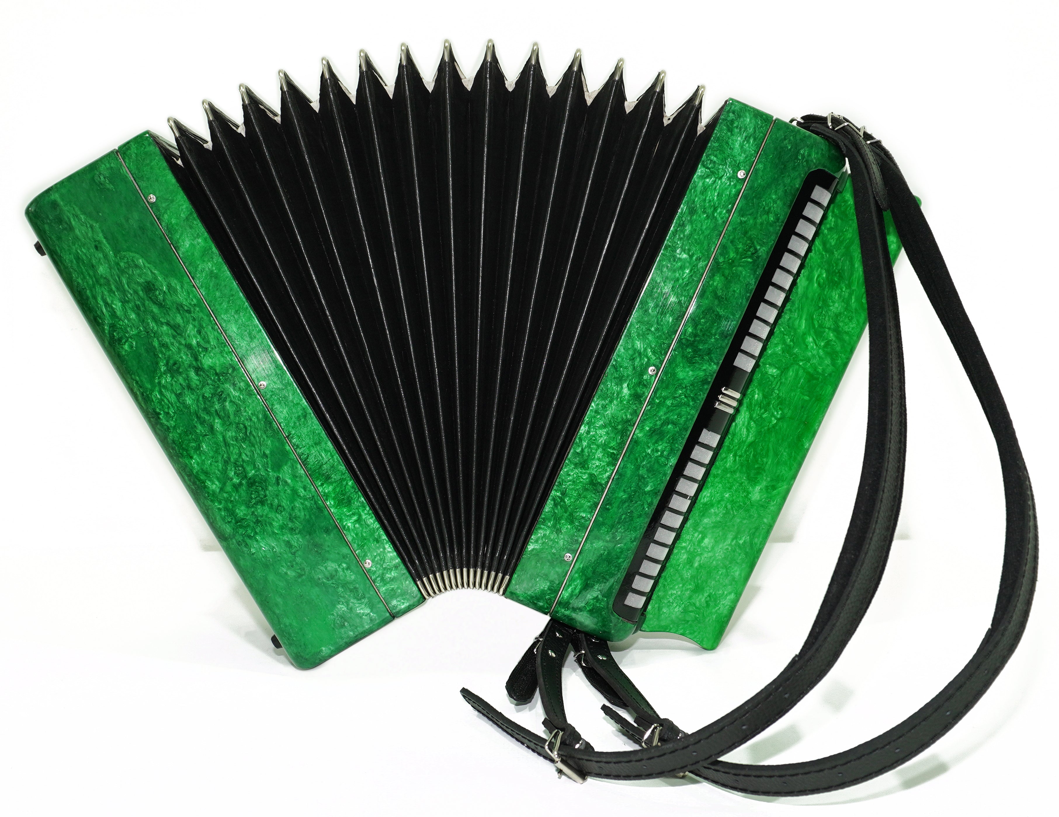 Etude Tulskiy Russian Bayan, 3 Row Chromatic Button Accordion 100 bass, New Straps and Soft Case for Gift, Acordeone de Botones, 2712