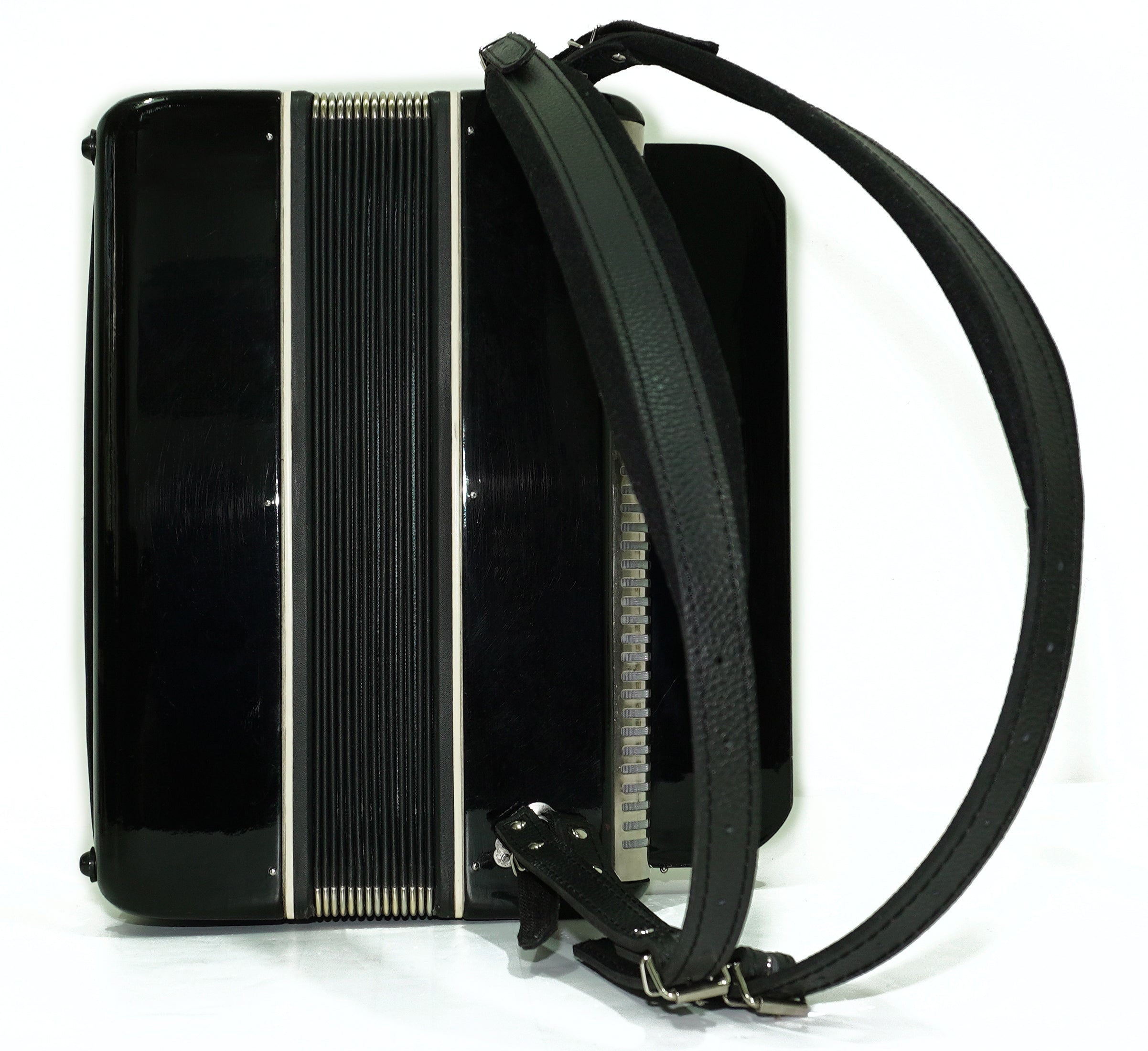 Bayan Tembr Ukraine Button Accordion 100 Bass, New Straps and Case, Concertina Stradella B System, Harmonica in Tune, 2721