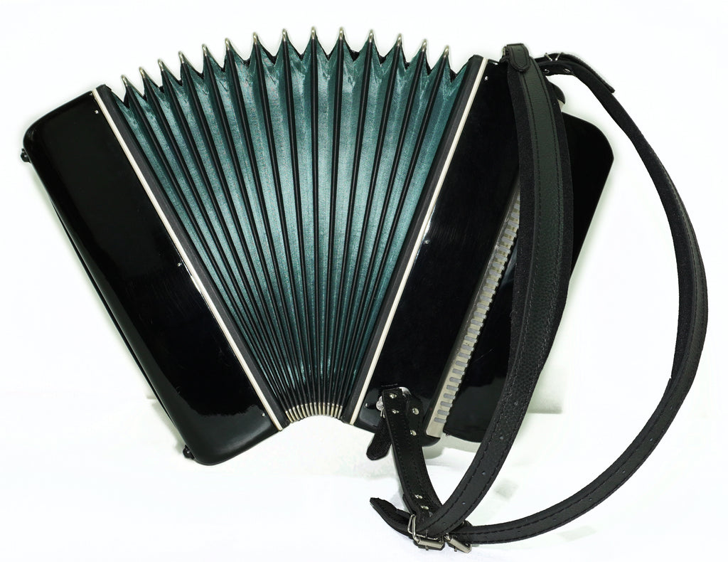 Bayan Tembr Ukraine Button Accordion 100 Bass, New Straps and Case, Concertina Stradella B System, Harmonica in Tune, 2721
