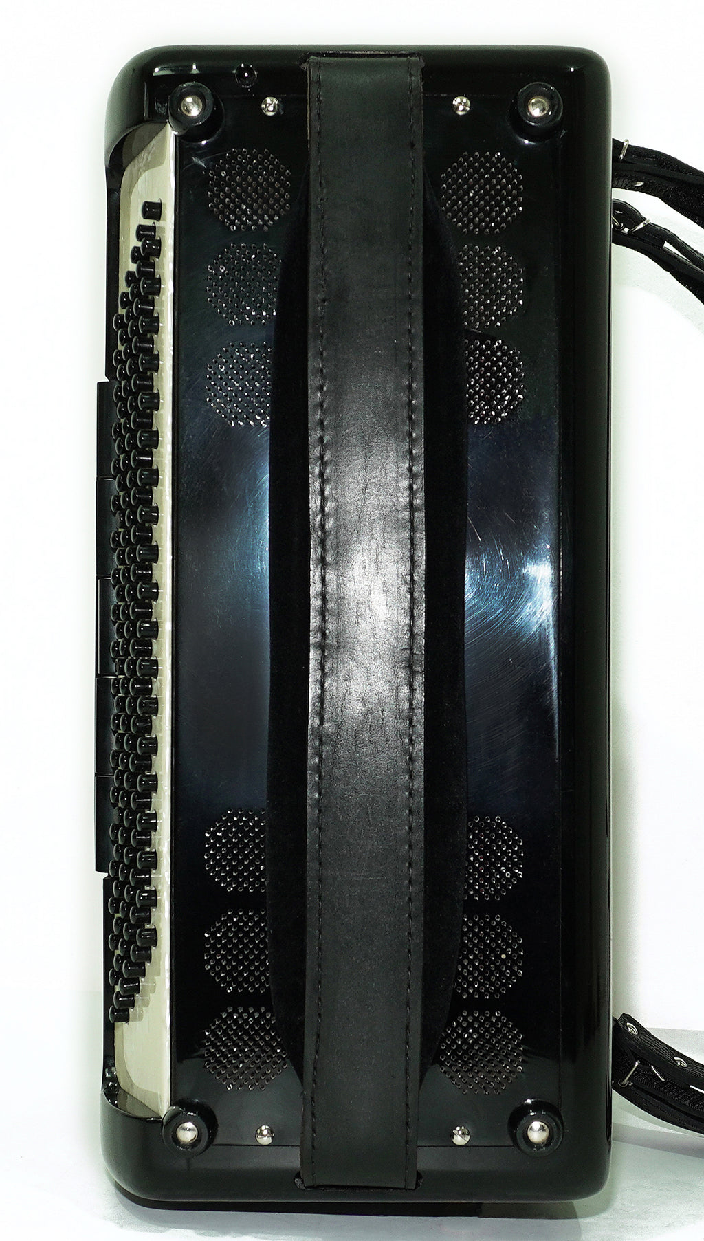 Adria Cromaton IV.A Grand Luxe 5 Row Button Accordion 120 Bass, made in Italy, Cassotto, C Griff, includes Straps and Hard Case, 2715