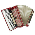 Full Size Horch DeLuxe Accordion 120 Bass, Original Concert Piano Accordion, made in Germany, New Straps and Soft Bag for Gift, 2719