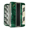 Tenor Bayan Ukraine Chromatic Button Accordion 100 Bass, New Straps and Case, Concertina Stradella B System, Harmonica in Tune, 2726
