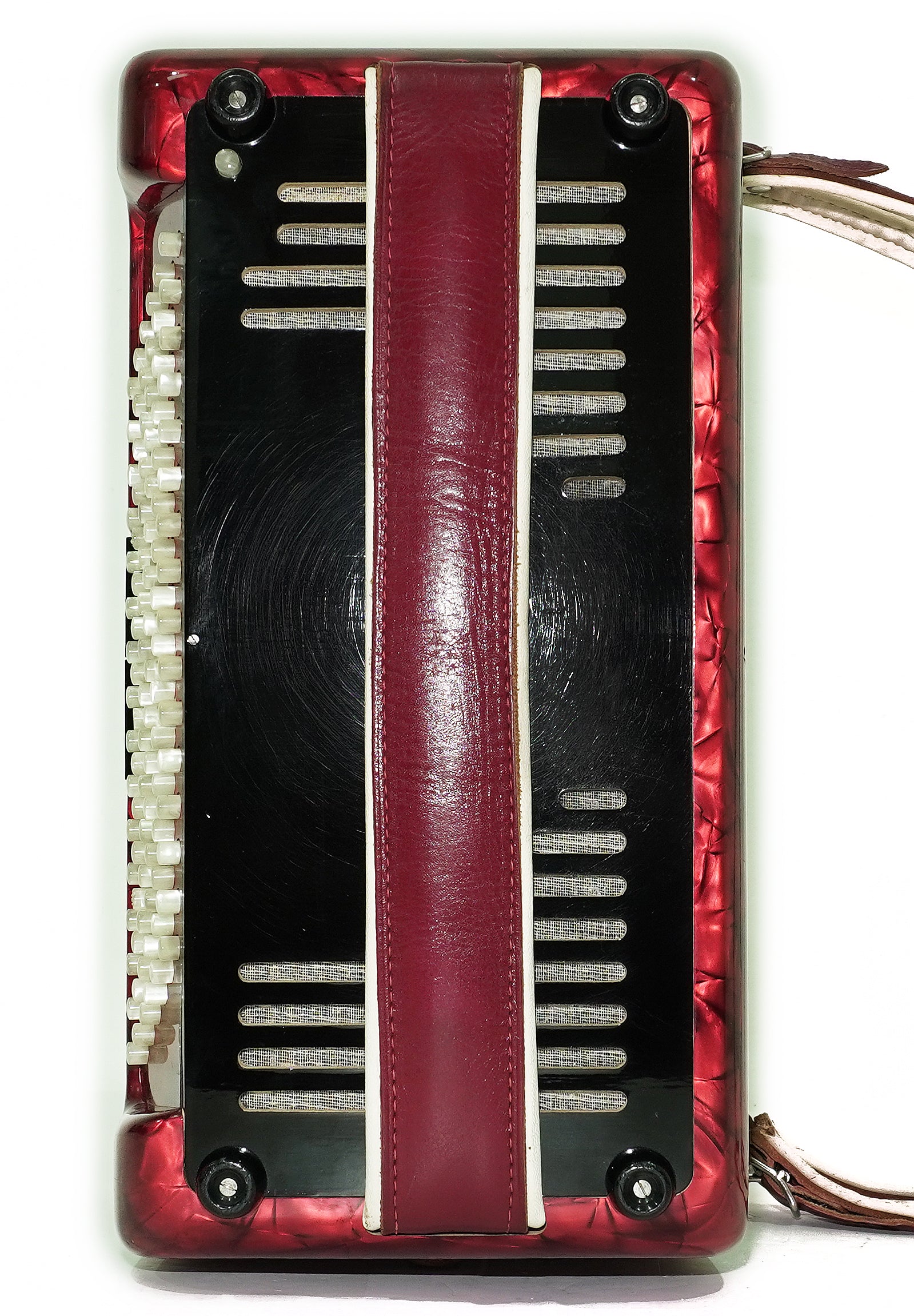 Hohner Riviera III 5 Row Lightweight Button Accordion 96 Bass made in Germany, C Griff, Straps and Case, Original Accordeone de Botones, 2725